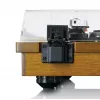 Gramofon z napędem paskowym Lenco LS-55WA, wykończenie drewniane, półautomatyczny, USB, Bluetooth