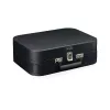 Walizkowy gramofon Lenco TT116BK z wbudowanymi głośnikami — przenośny odtwarzacz winylowy, czarny