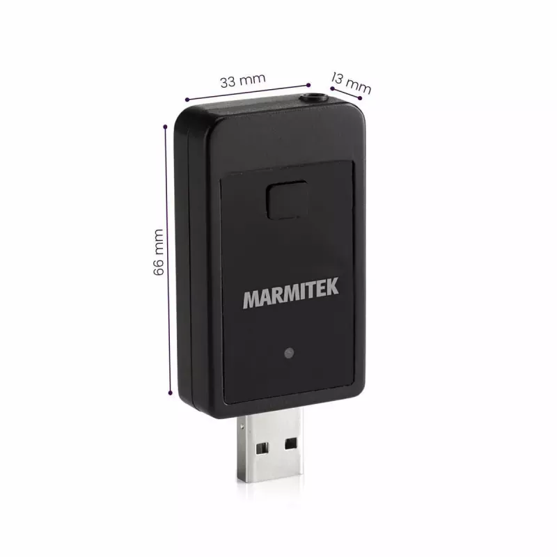 Kabel audio Marmitek BoomBoom 50 3.5 mm 30 m czarny