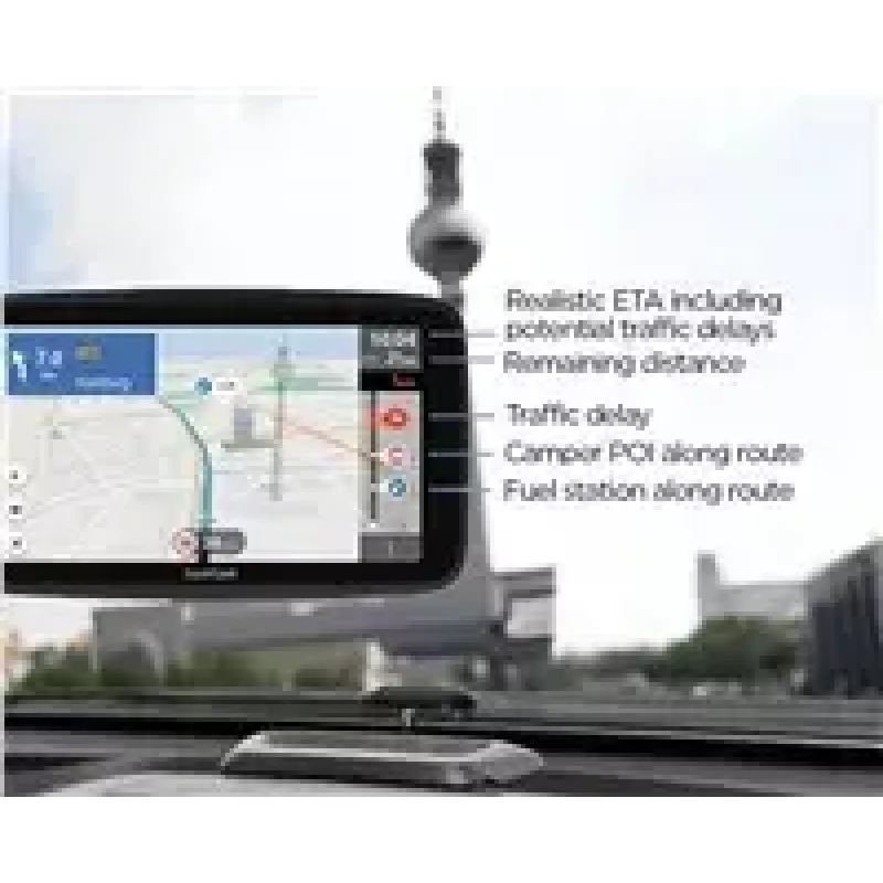 Nawigacja GPS TOMTOM Go Camper Tour 6 (2. generacji) — przenośna nawigacja do kampera/vana
