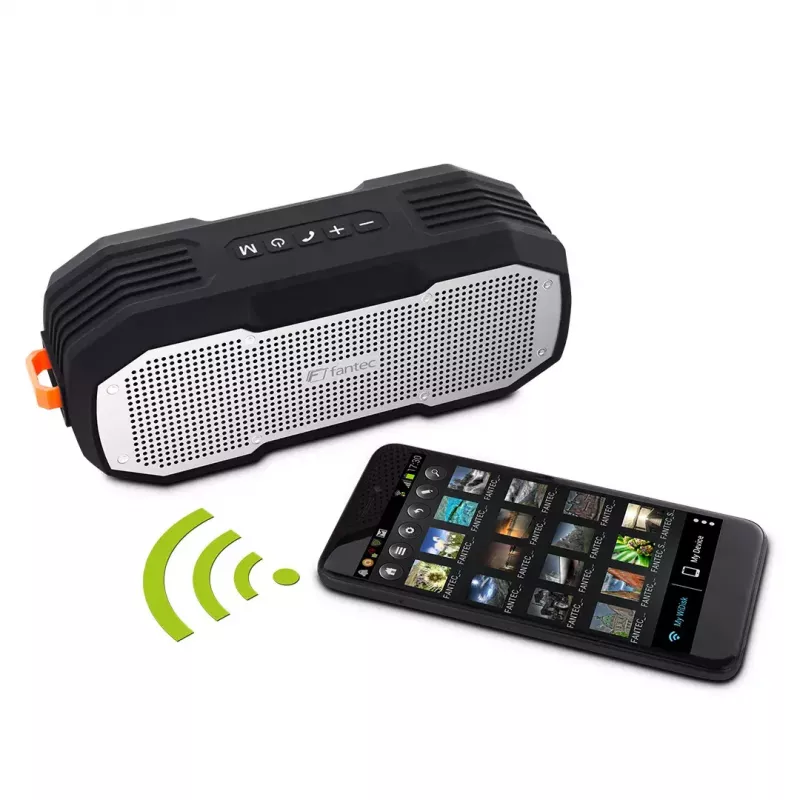 Przenośny głośnik stereo Fantec Novi T30 srebrny