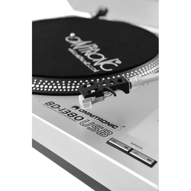 Gramofon DJ z napędem paskowym Omnitronic 10603043