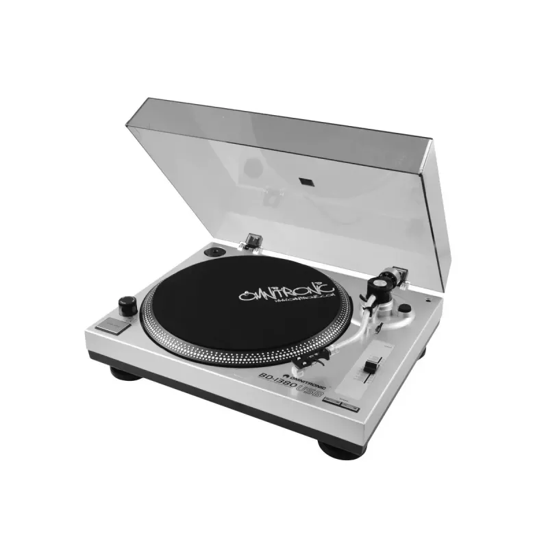 Gramofon DJ z napędem paskowym Omnitronic 10603043