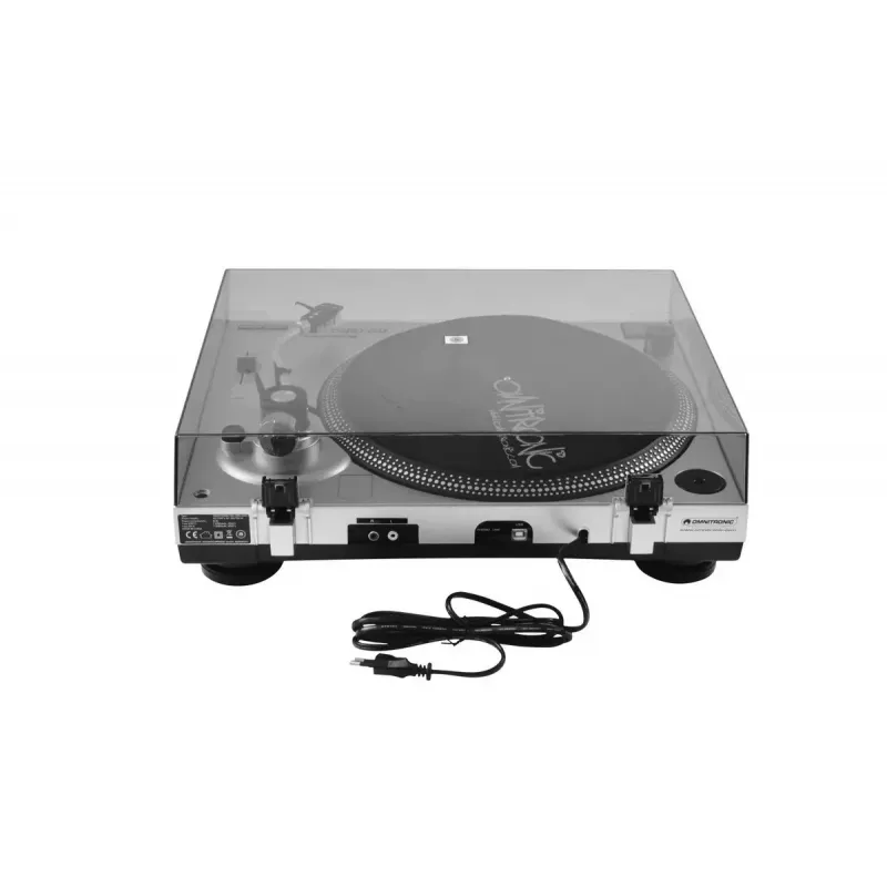 Gramofon DJ z napędem paskowym Omnitronic 10603043