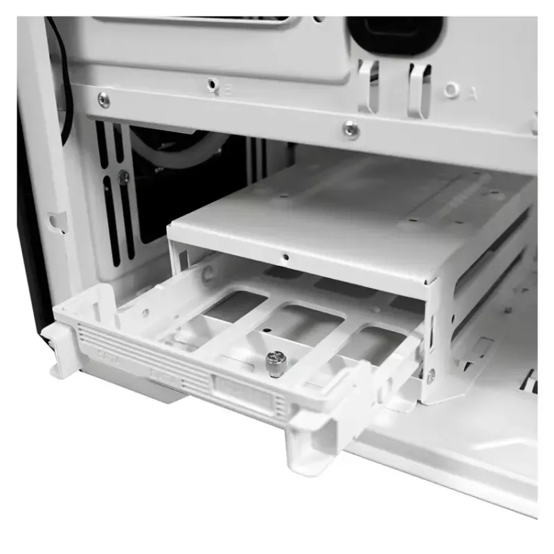Obudowa PC LC-Power Holo-1_X Midi Tower Biała