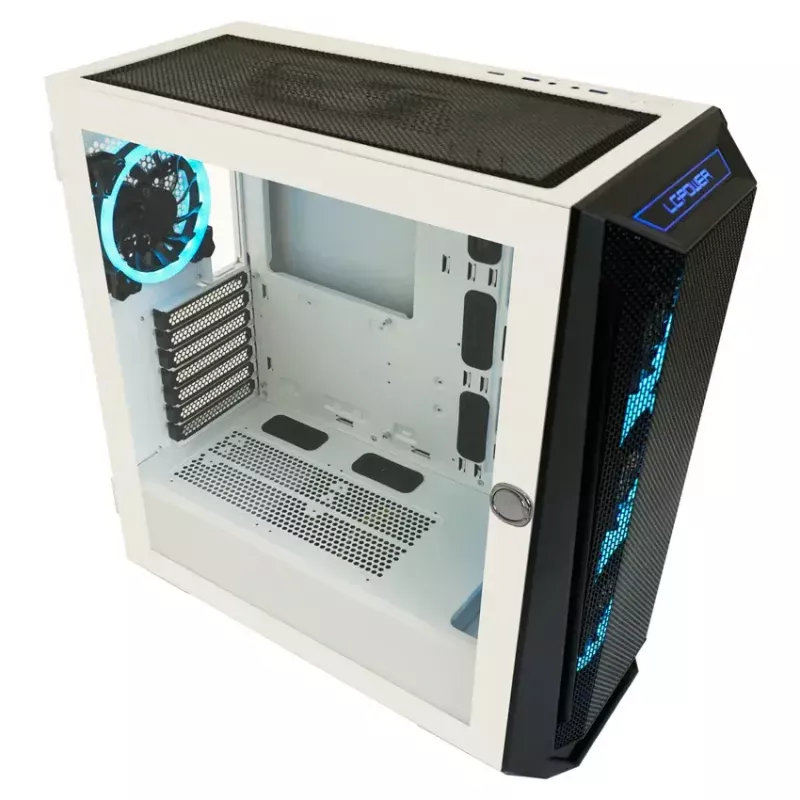 Obudowa PC LC-Power Holo-1_X Midi Tower Biała