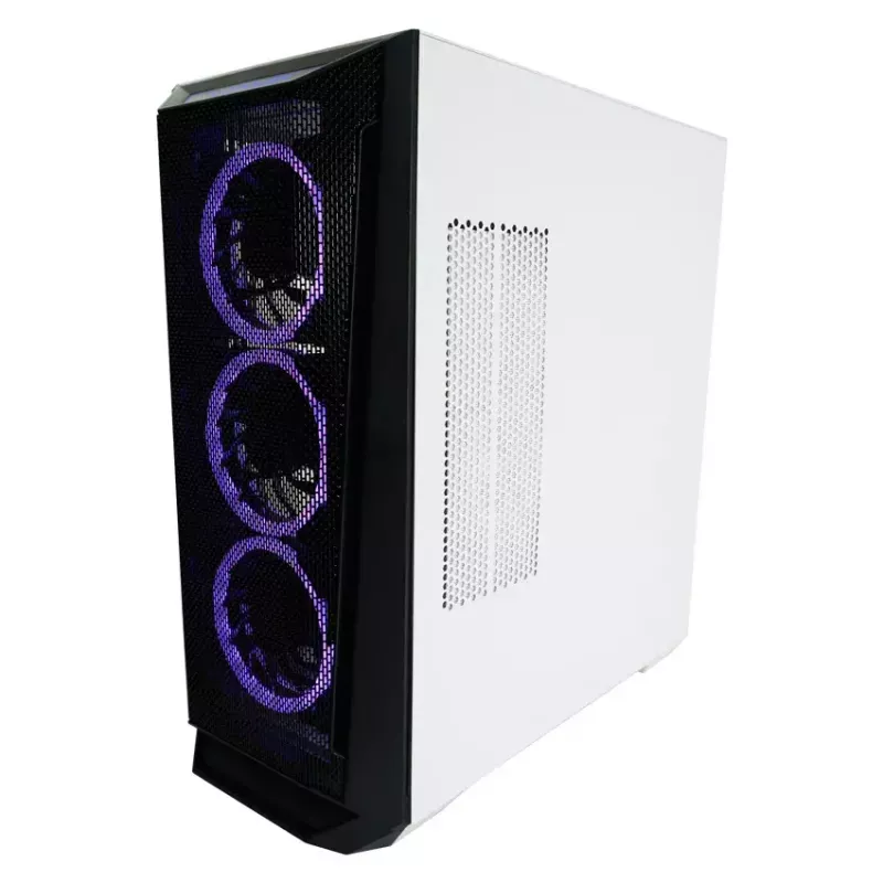 Obudowa PC LC-Power Holo-1_X Midi Tower Biała