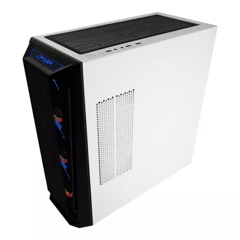 Obudowa PC LC-Power Holo-1_X Midi Tower Biała