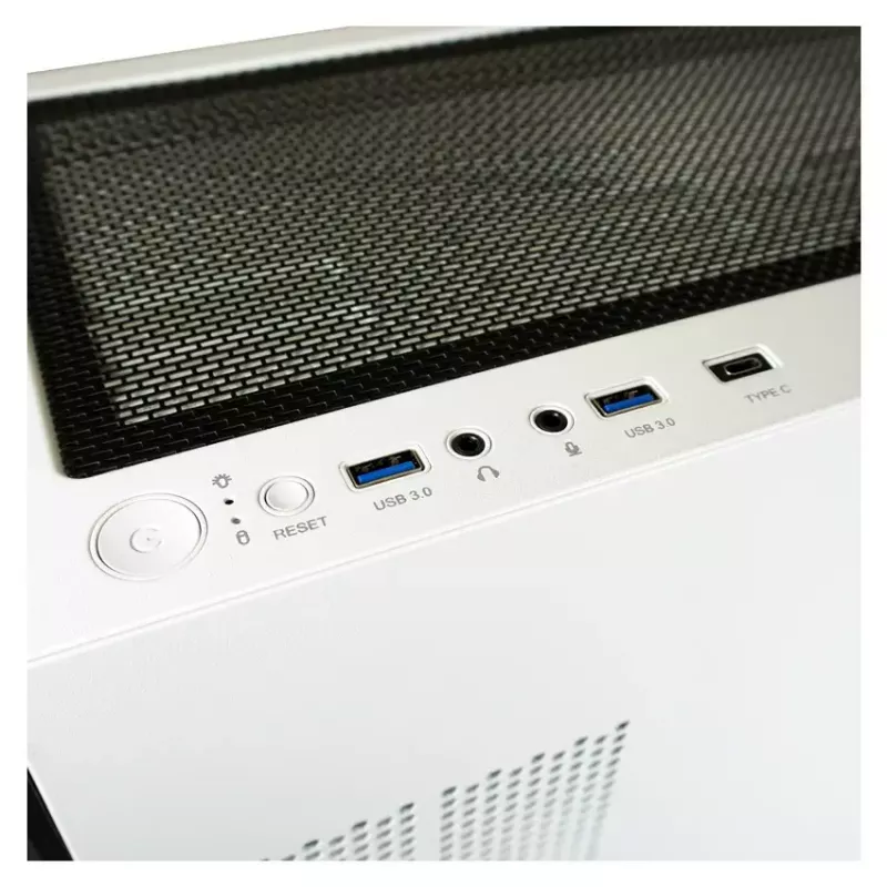 Obudowa PC LC-Power Holo-1_X Midi Tower Biała