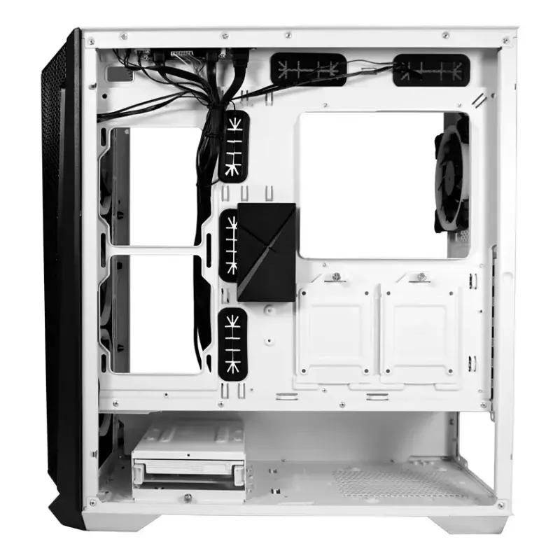 Obudowa PC LC-Power Holo-1_X Midi Tower Biała