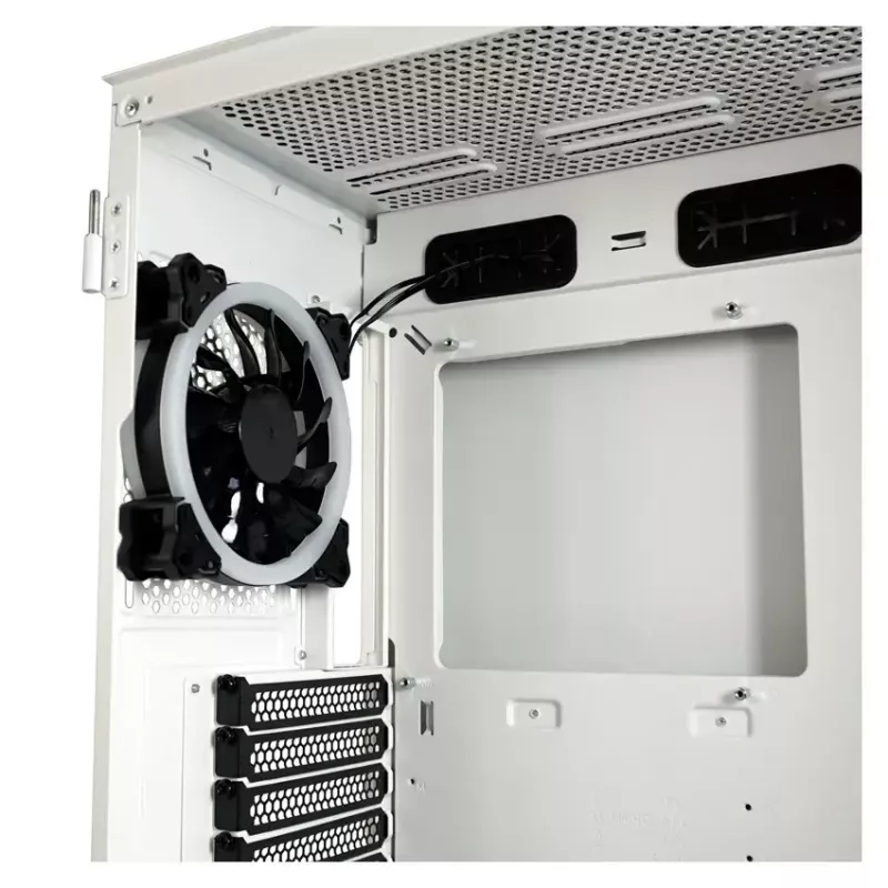 Obudowa PC LC-Power Holo-1_X Midi Tower Biała