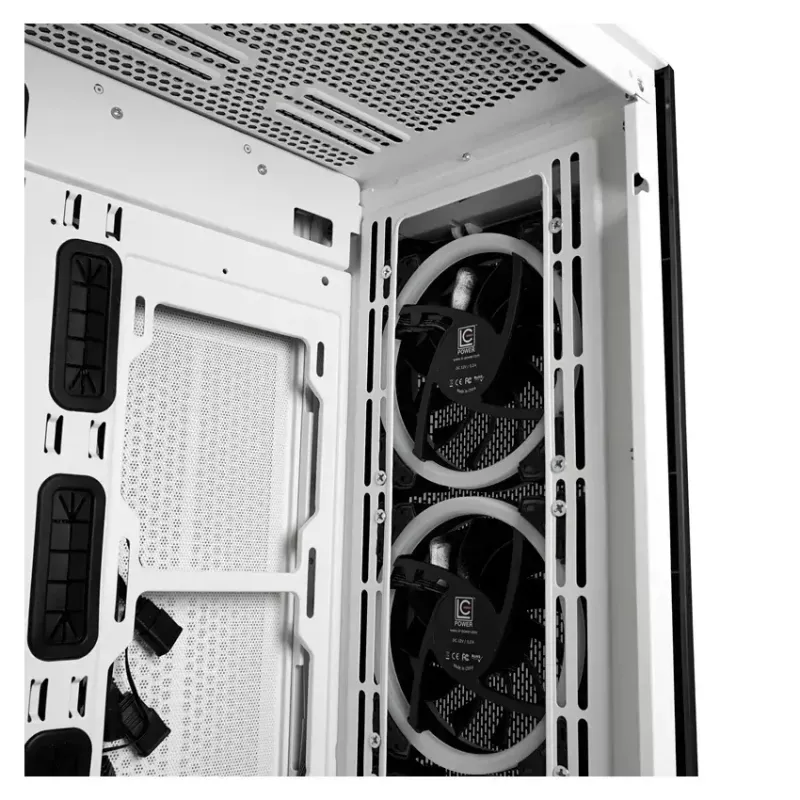 Obudowa PC LC-Power Holo-1_X Midi Tower Biała