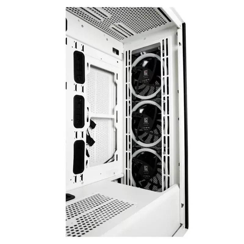 Obudowa PC LC-Power Holo-1_X Midi Tower Biała