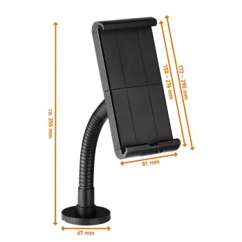 Tablet/UMPC Durable Durable Tought Wall/Table Czarny