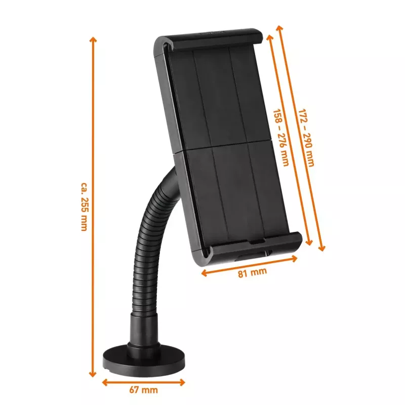 Tablet/UMPC Durable Durable Tought Wall/Table Czarny
