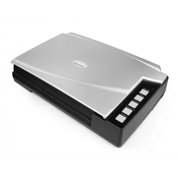 Plustek OpticBook A300 Plus Skaner płaski 600 x 600 DPI A3 Czarny, Srebrny