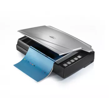 Plustek OpticBook A300 Plus Skaner płaski 600 x 600 DPI A3 Czarny, Srebrny
