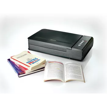 Skaner płaski Plustek OpticBook 4800 1200 x 1200 DPI A4 Czarny