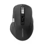 ALOGIC AMBT7KBK mysz bezprzewodowa — dla praworęcznych, RF + Bluetooth, 6400 DPI, 7 przycisków, czarna