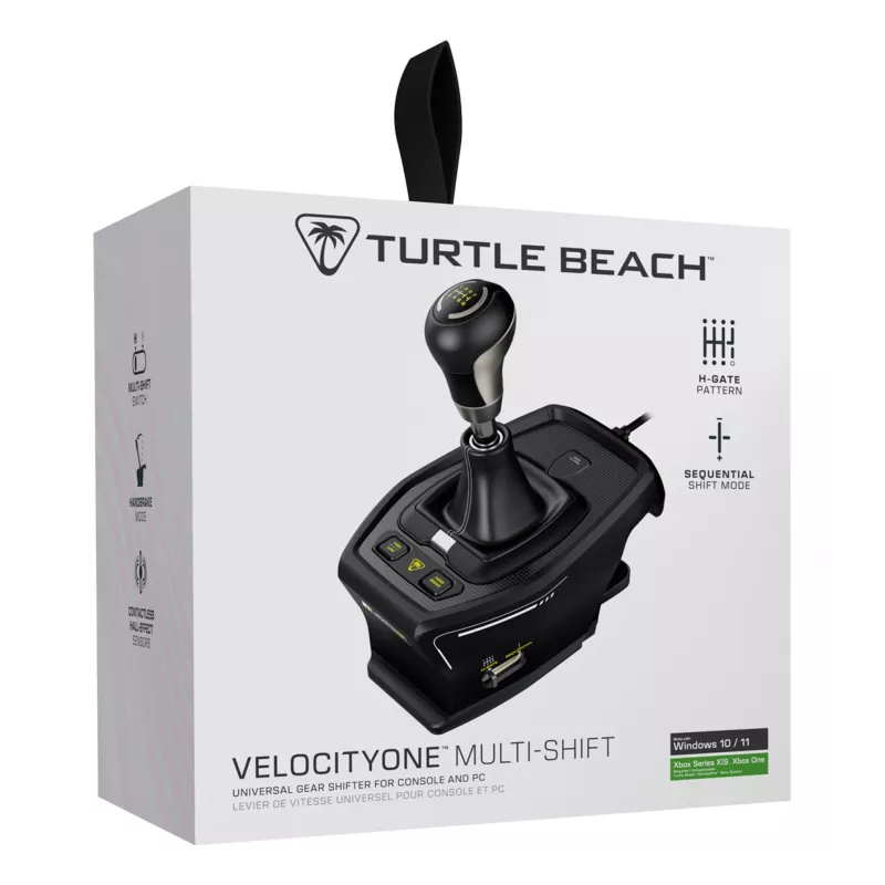 Turtle Beach VelocityOne Multi-Shift Shifter TBS-0001-05 — kompatybilny z kontrolerami lotniczymi i wyścigowymi