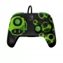 Gamepad PDP REMATCH Wired Controller 1-Up Glow in the Dark dla Nintendo Switch, USB, przewód 3 m, D-pad, przycisk Home, czarno-zielony