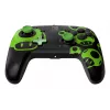 Gamepad PDP REMATCH Wired Controller 1-Up Glow in the Dark dla Nintendo Switch, USB, przewód 3 m, D-pad, przycisk Home, czarno-zielony