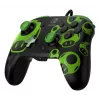 Gamepad PDP REMATCH Wired Controller 1-Up Glow in the Dark dla Nintendo Switch, USB, przewód 3 m, D-pad, przycisk Home, czarno-zielony