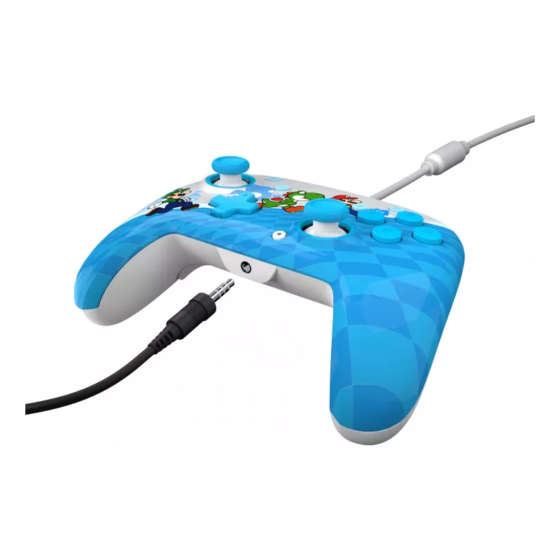 Gamepad PDP Mario Escape REMATCH dla Nintendo Switch — Przewodowy USB, D-pad, Przycisk Home, Wielokolorowy