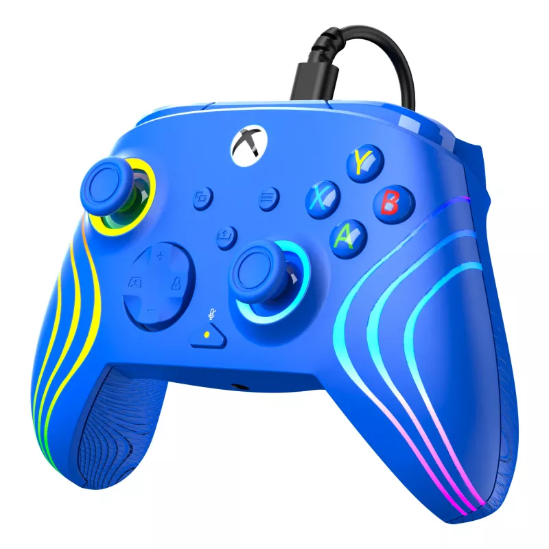Gamepad Turtle Beach Afterglow Wave niebieski USB PC Xbox Series S X