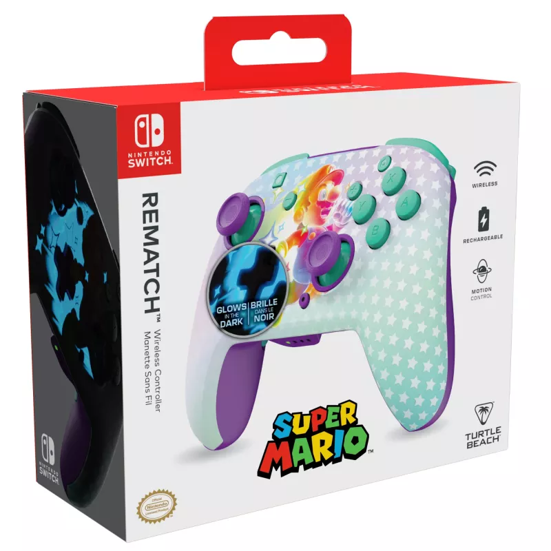 Gamepad Turtle Beach Rematch Wielokolorowy Bluetooth Nintendo Switch