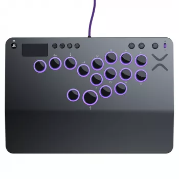 PDP Victrix Pro KO Leverless Fight Stick Szary USB Fightstick PC, PlayStation 4, PlayStation 5
