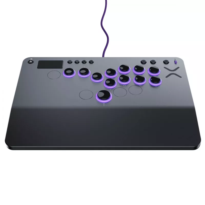 PDP Victrix Pro KO Leverless Fight Stick Szary USB Fightstick PC, PlayStation 4, PlayStation 5
