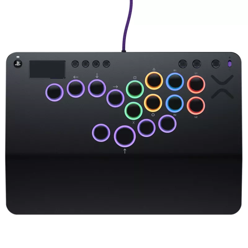 PDP Victrix Pro KO Leverless Fight Stick Szary USB Fightstick PC, PlayStation 4, PlayStation 5