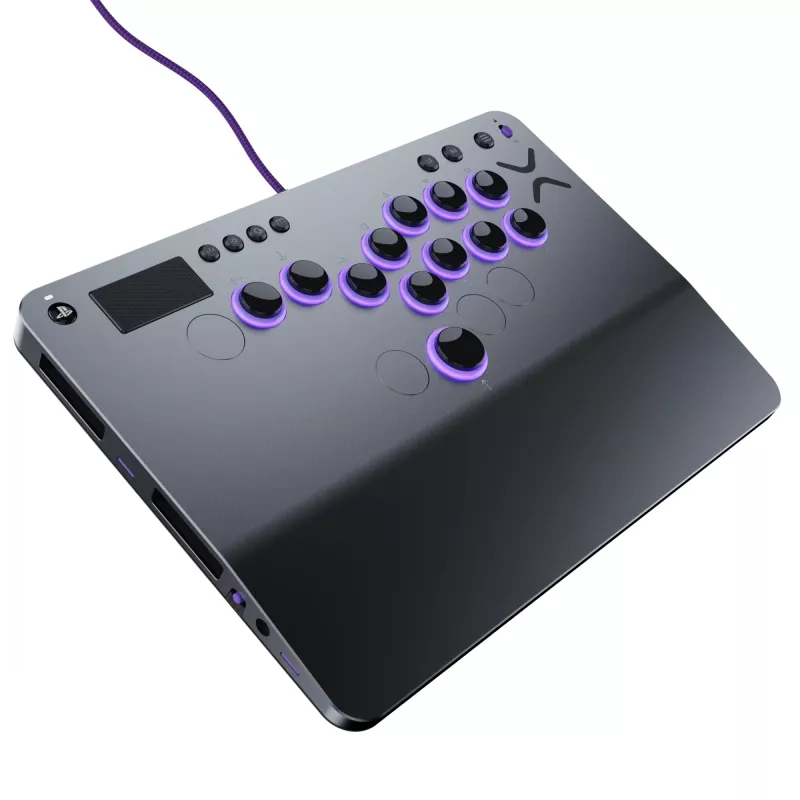 PDP Victrix Pro KO Leverless Fight Stick Szary USB Fightstick PC, PlayStation 4, PlayStation 5