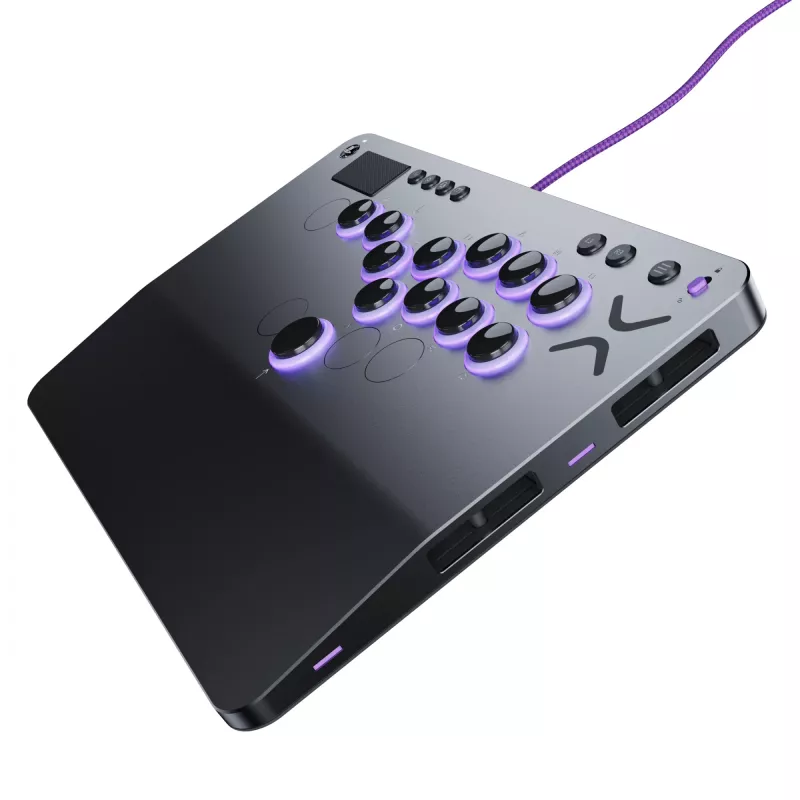 PDP Victrix Pro KO Leverless Fight Stick Szary USB Fightstick PC, PlayStation 4, PlayStation 5