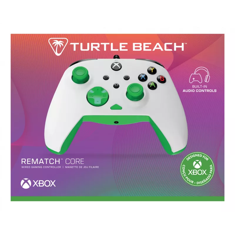 Gamepad Turtle Beach Rematch Core Zielono-Biały USB PC Xbox Series