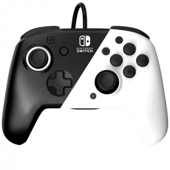Gamepad PDP Faceoff Deluxe+ Audio Wired Controller Czarny & biały