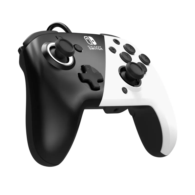 Gamepad PDP Faceoff Deluxe+ Audio Wired Controller Czarny & biały