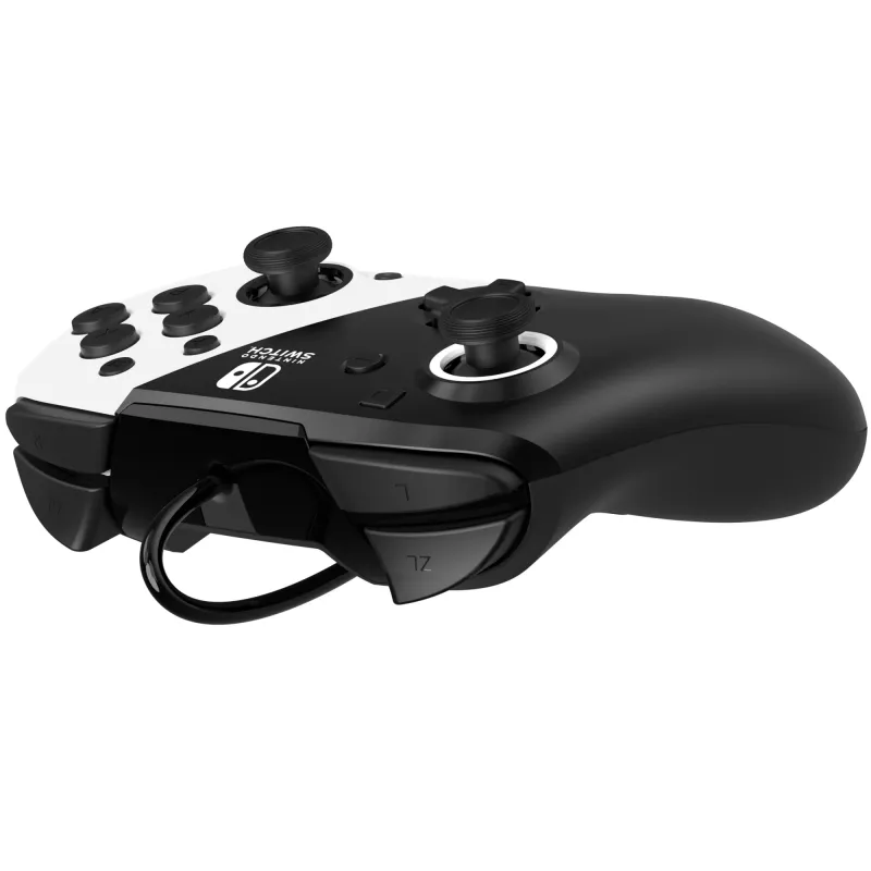 Gamepad PDP Faceoff Deluxe+ Audio Wired Controller Czarny & biały
