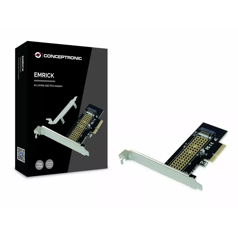 Conceptronic EMRICK Adapter M.2 NVMe SSD na PCIe