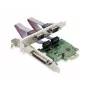 Conceptronic Karta PCI Express 1 port równoległy i 2 porty szeregowe