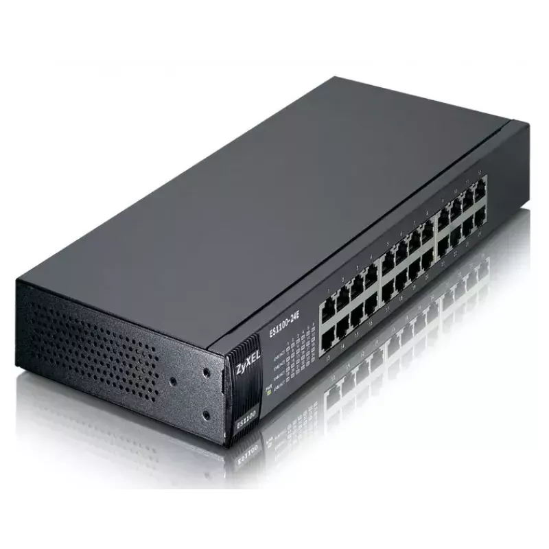 Przełącznik niezarządzalny Zyxel ES1100-24E 24 porty RJ-45 4,8 Gbit/s