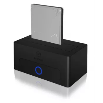 Zewnętrzna obudowa na dyski HDD/SSD 2,5/3,5 cala ICY BOX IB-1122-U3, SATA na USB 3.2 Gen1, 5 Gbit/s, czarna