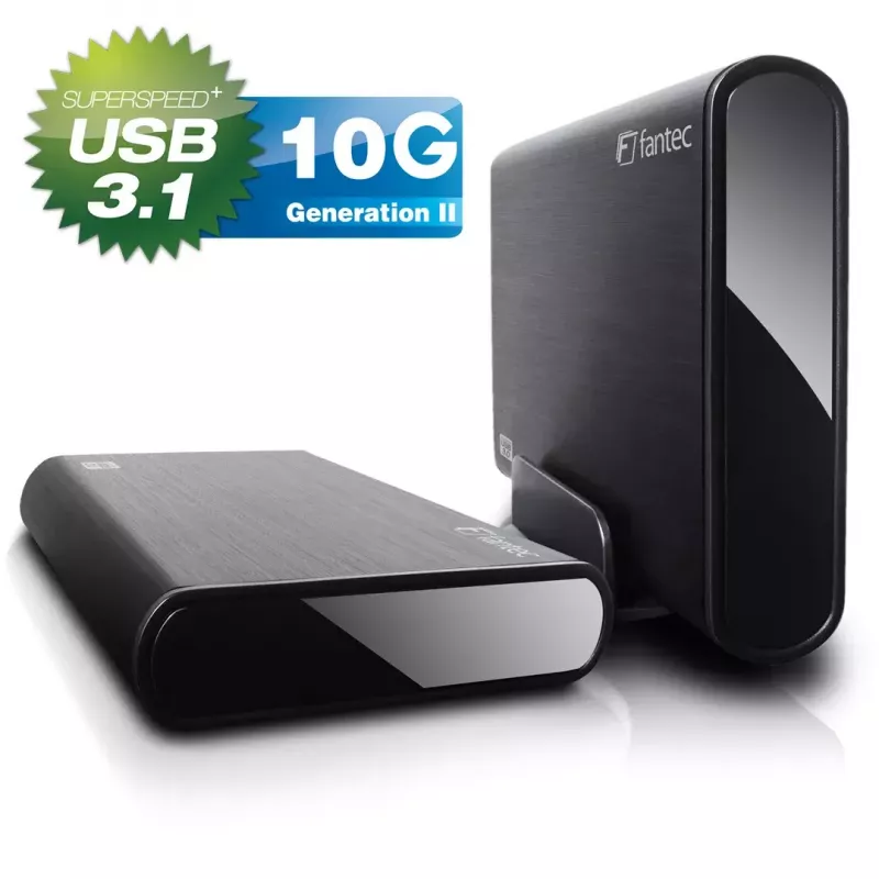 Obudowa HDD Fantec DB-ALU31 Czarna 3.5 cala