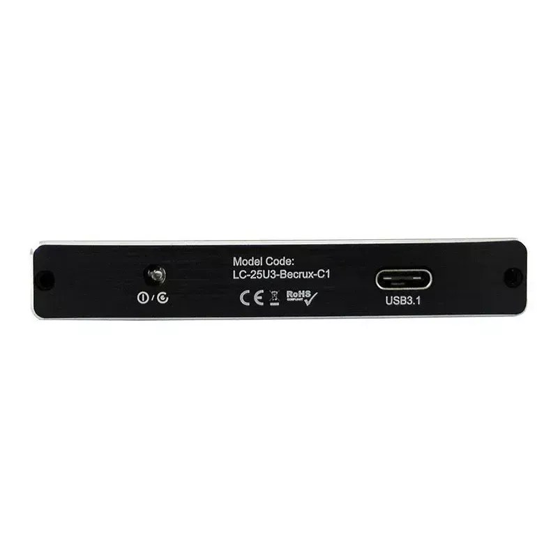 Obudowa HDD LC-Power LC-25U3-Becrux-C1 Czarna 2,5 cala
