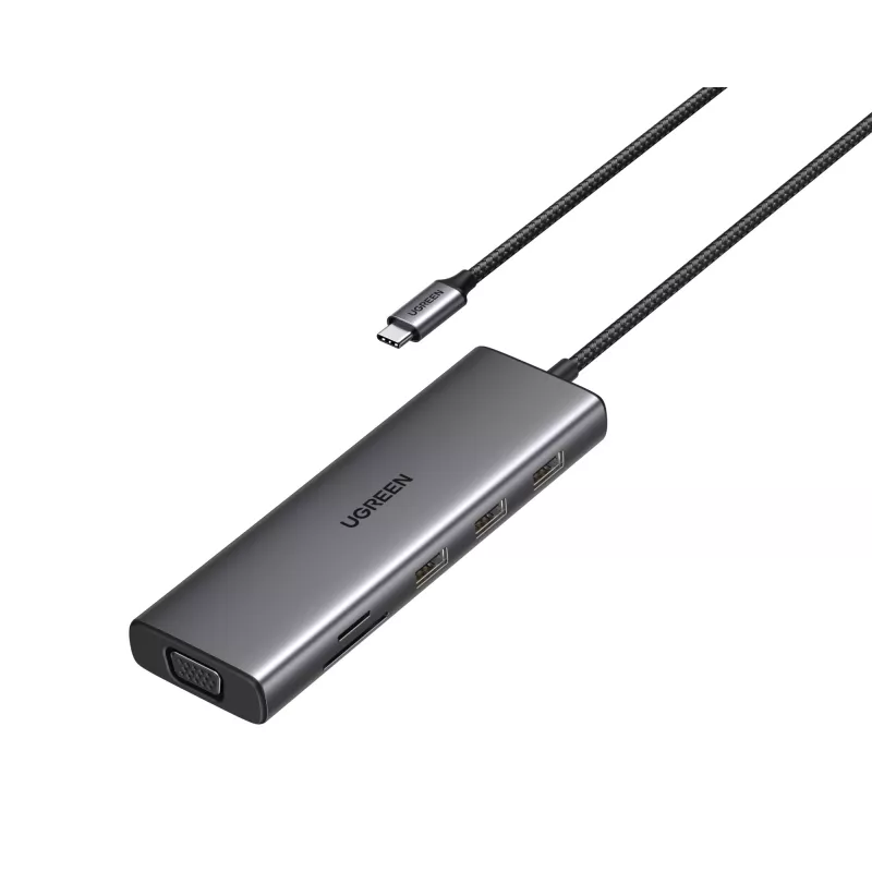 Ugreen Revodok 10-w-1 Hub USB-C UGREEN 15601 10 portów 4K HDMI