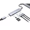 Conceptronic DONN28G 7-w-1 stacja dokująca USB 3.2 Gen 1, 4K60Hz HDMI, USB-A 5Gbps x 2, USB-C 5Gbps, SD, TF/MicroSD, 100W USB PD