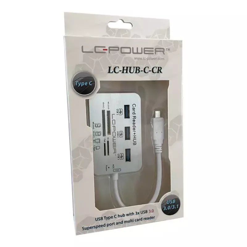 Stacja dokująca do laptopa LC-Power LC-HUB-C-CR