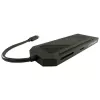 USB Hub LC-Power LC-HUB-C-MULTI-6-RGB Type-C 5000 Mbit/s Czarny