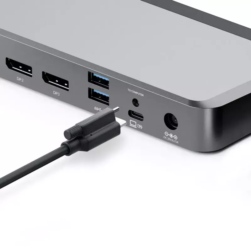 ALOGIC DX3 Triple 4K Display Universal Docking Station 100W Power Delivery